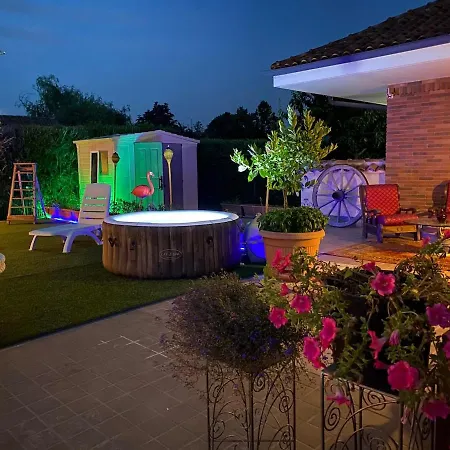 Vakantiehuis Villa Cupido Rifugio Romantico Con Spa Privata E Terrazza Vicino Torino *